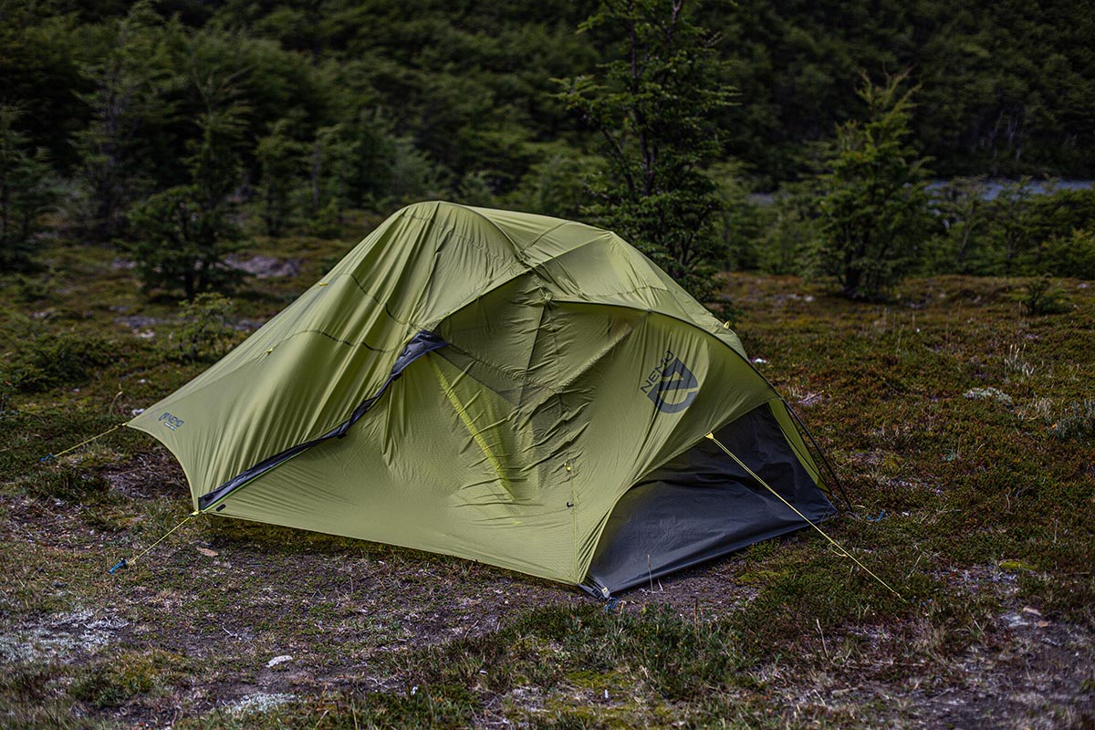 NEMO Dragonfly OSMO 2P tent (high winds in Patagonia)
